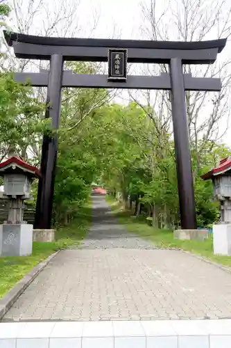 釧路一之宮 厳島神社の鳥居