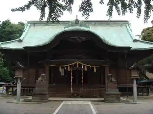 下総国三山　二宮神社の本殿・本堂