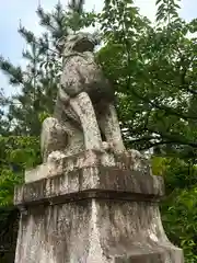 鳥取縣護國神社の狛犬