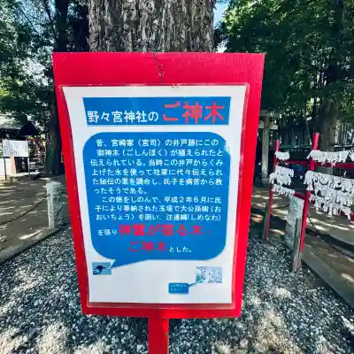 野々宮神社(埼玉県)