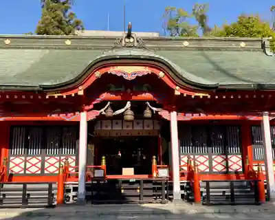 四柱神社の本殿・本堂