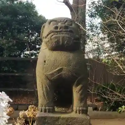 御田八幡神社の狛犬