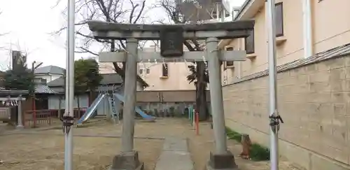 女帝神社の鳥居