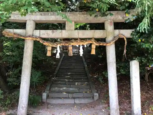 大石見神社の鳥居