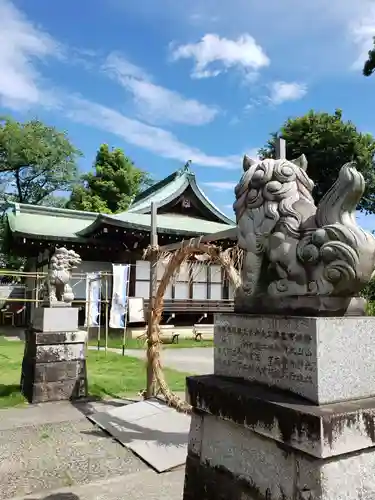 鷺宮八幡神社の狛犬