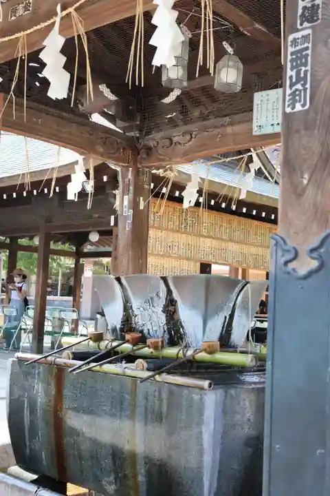櫛田神社の手水舎