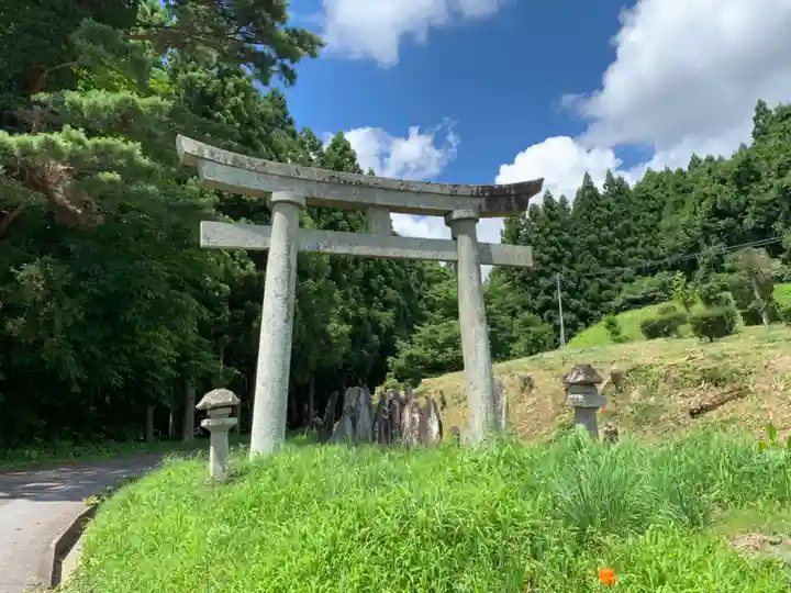 儛草神社の鳥居