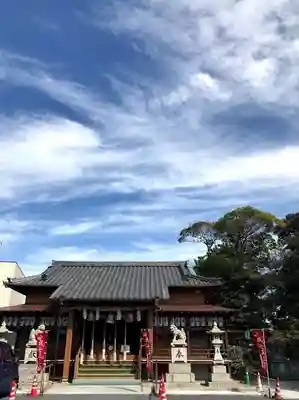 中原八幡宮の本殿・本堂