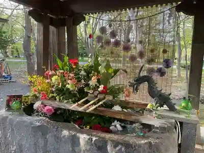 彌彦神社　(伊夜日子神社)の手水舎