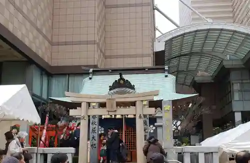 鏡天満宮の鳥居