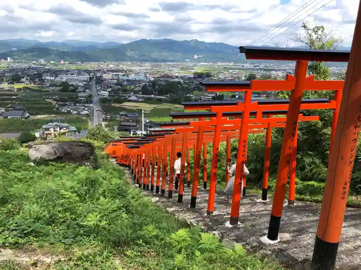 浮羽稲荷神社の鳥居