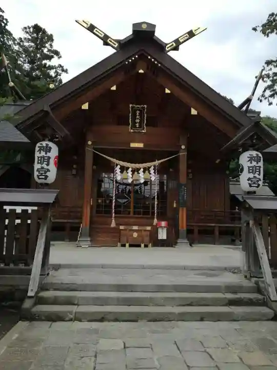 大間々神明宮の本殿・本堂