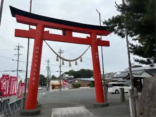 五社稲荷社の鳥居