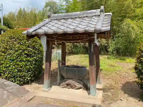 火雷神社の手水