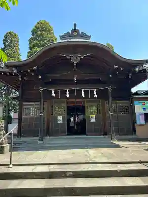 越中白山総社の本殿・本堂