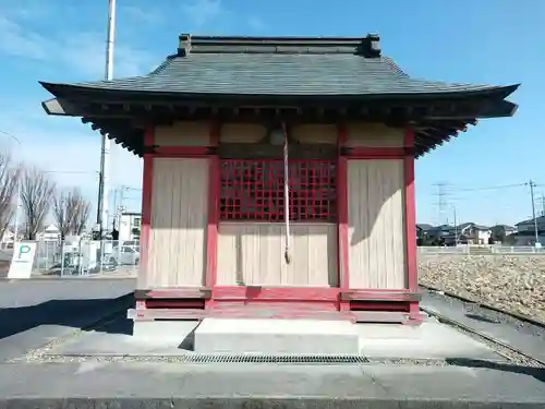 香取神社稲荷大明神の本殿