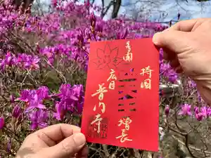 普門寺(切り絵御朱印発祥の寺)の御朱印(2021年03月05日(金) 14時01分19秒投稿)