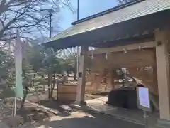 厚別神社の手水