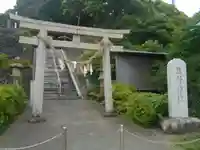 熊野神社(長井熊野神社)の鳥居