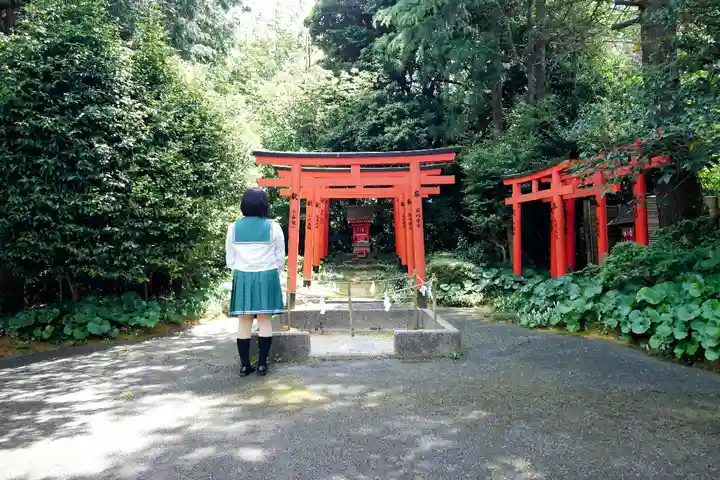 伯耆稲荷神社の鳥居
