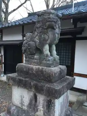 千代鶴神社の狛犬
