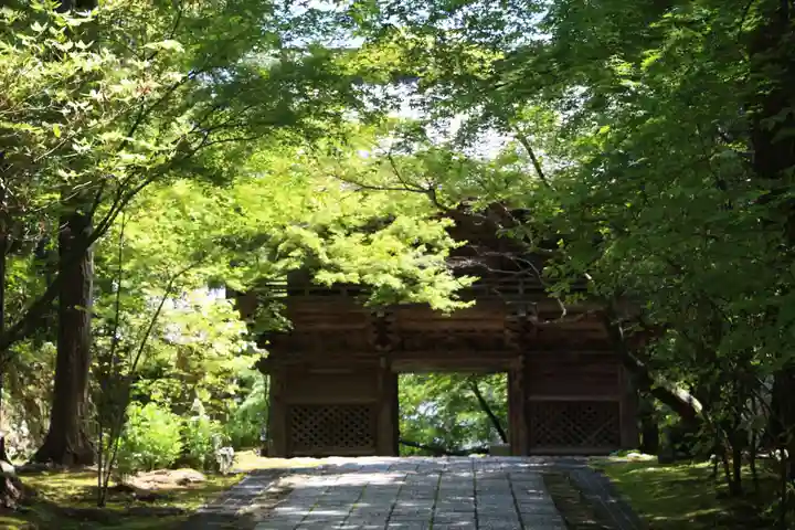 竹林寺の山門・神門