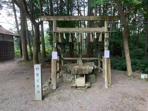 川添神社の鳥居