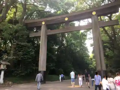 明治神宮の鳥居