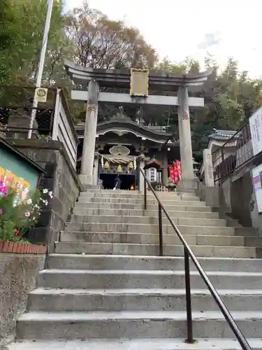 石川町諏訪神社の鳥居