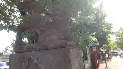 鷲宮神社の狛犬