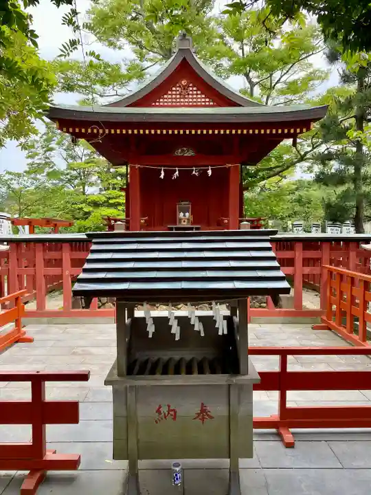 旗上弁財天社の本殿・本堂