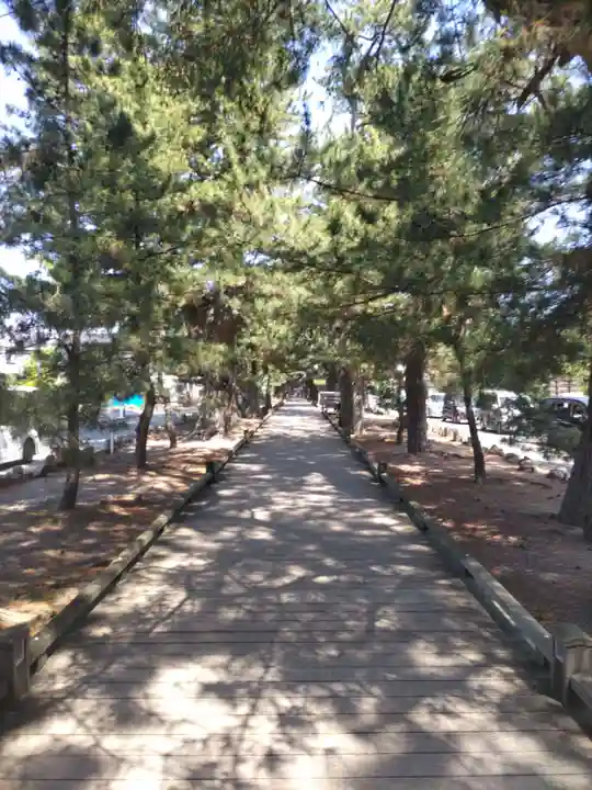 御穂神社の周辺