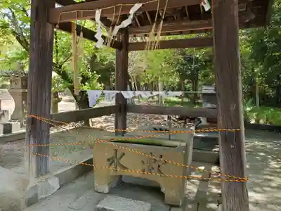 加古八幡神社の手水舎