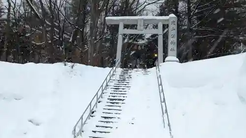 定山渓神社の鳥居