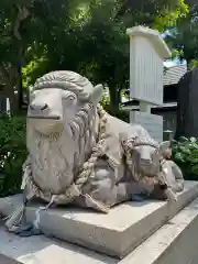 羊神社の狛犬