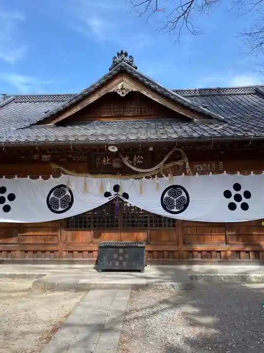 松本神社の本殿・本堂
