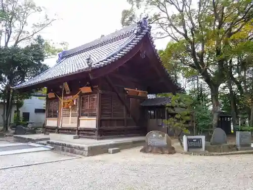 八劔社（上重原八劔社）の本殿・本堂