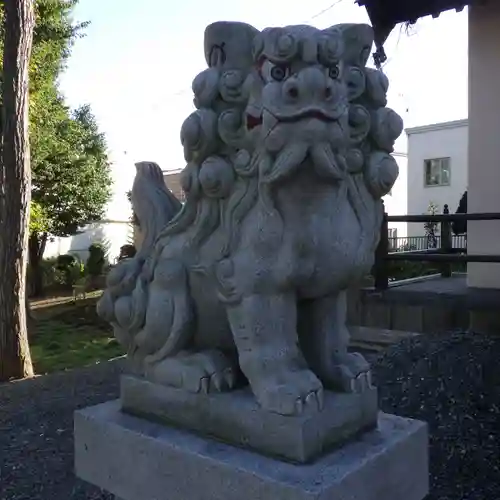 三里塚神社の狛犬