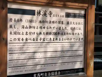 林渓寺の歴史