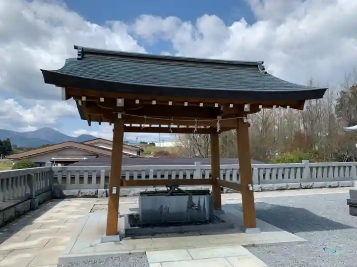 浅間神社の手水舎