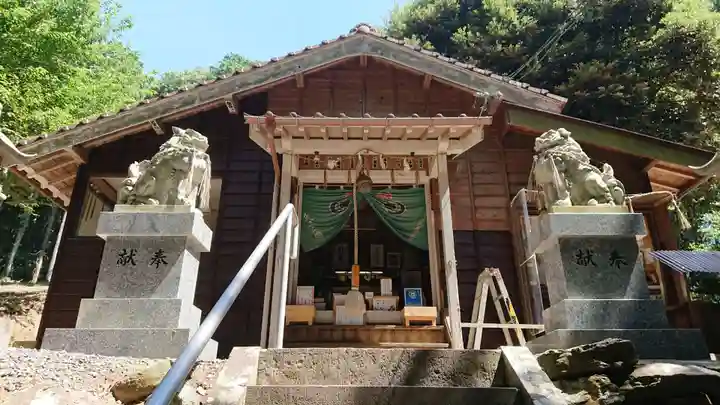 月讀神社の本殿・本堂