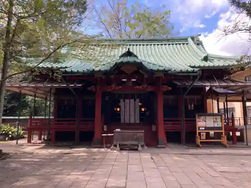 赤坂氷川神社の本殿・本堂