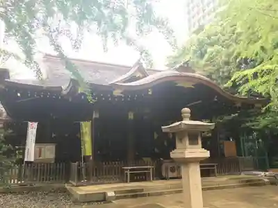 渋谷氷川神社の本殿・本堂