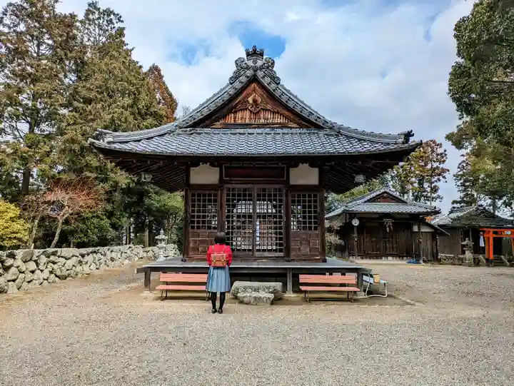 戸津神社の本殿・本堂