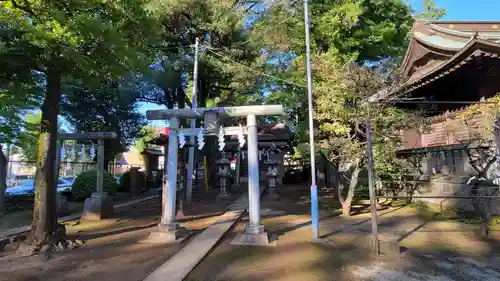 豊玉氷川神社の末社・摂社