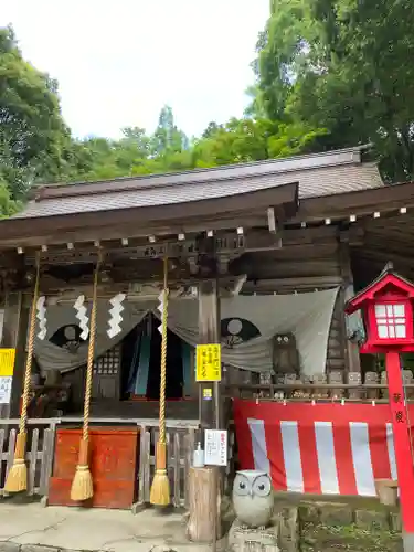 鷲子山上神社の本殿・本堂