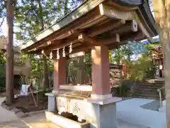 北澤八幡神社の手水