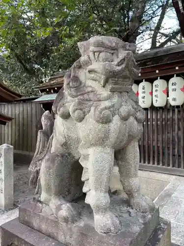 宗像神社の狛犬