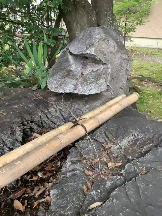 小木田神社の手水舎