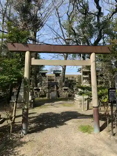 若宮神明社の鳥居